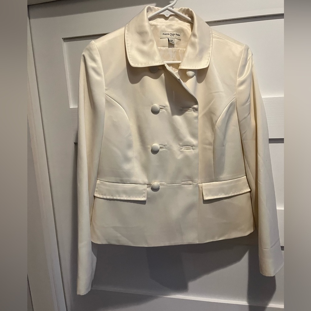 Amanda Suits Pleated Skirt and Jacket 10P NWT